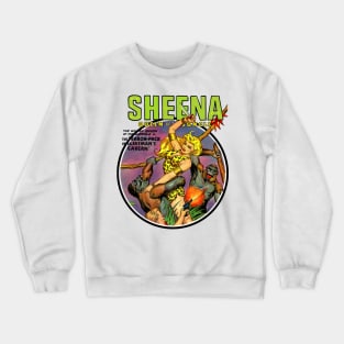 Savage Sheena Queen of the Jungle Crewneck Sweatshirt